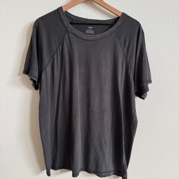 aerie Tops - Aerie gray boyfriend oversized tshirt women’s size medium